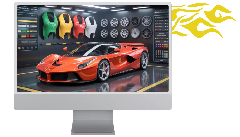 
Extensive Car Customization