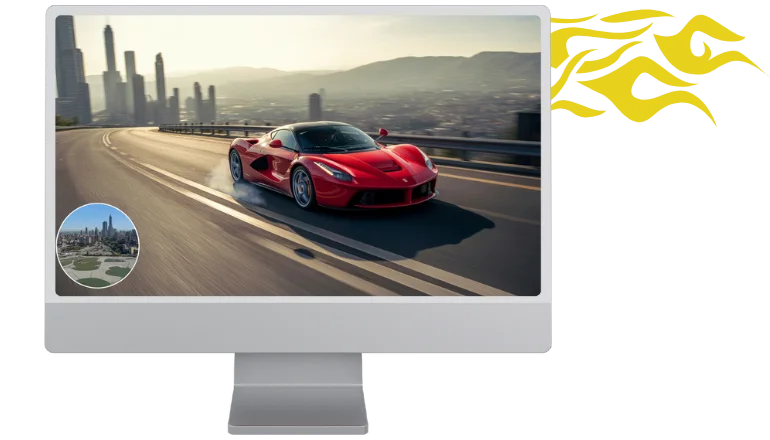 Open World Map
Extreme Car Driving Simulator Mod APK For PC