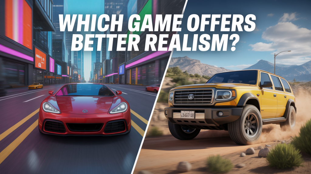 Which game offer Better Realisum